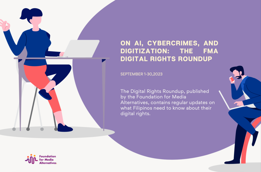 Cover photo for September 2023 Digital Rights Roundup
